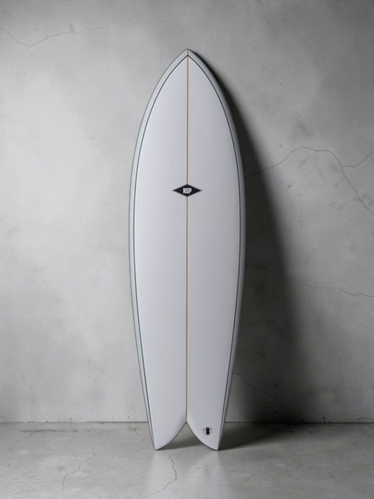 NSP Elements Double Vision Shortboard Surfboard 6'2" - White Surfboard NSP
