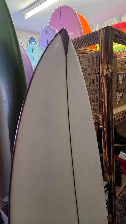 Pyzel Crisis Twin 6'8 (USED) Futures Surfboard Surfboards Pyzel