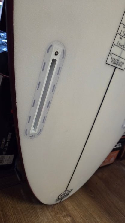 Pyzel Crisis Twin 6'8 (USED) Futures Surfboard Surfboards Pyzel