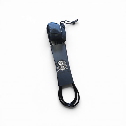 7' Surf Leash | Durable Surfboard Leg Rope with Rail Saver Bob Gnarly Surf