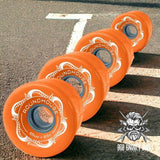 Roundhouse Wheels - 65mm Slick - Orange Glo (83A) - Bob Gnarly Surf