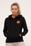 Santa Cruz Classic Dot Women's Hoodie Black - Bob Gnarly Surf