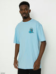 Santa Cruz Screaming Wave T-Shirt Sky Blue - Bob Gnarly Surf