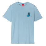 Santa Cruz Screaming Wave T-Shirt Sky Blue - Bob Gnarly Surf