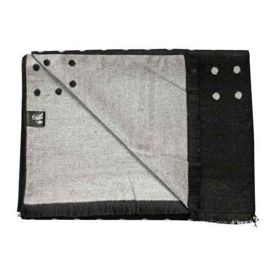 Black and White Spot Bamboo Scarf Scarves Swole Panda