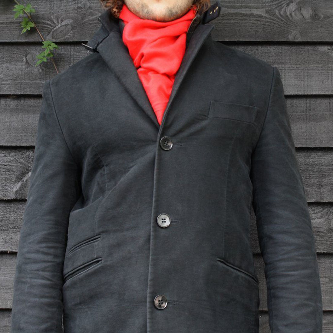 Dark Red Bamboo Scarf Scarves Swole Panda