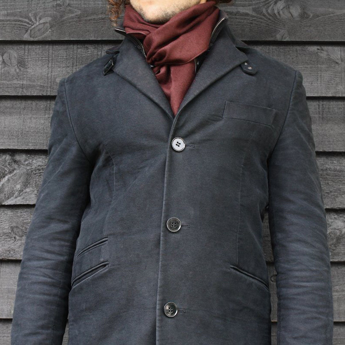 Maroon Bamboo Scarf Scarves Swole Panda