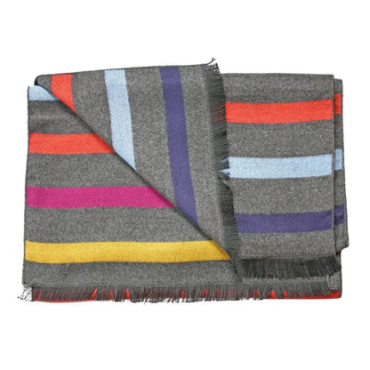 Multi Fine Stripe Bamboo Scarf Scarves Swole Panda