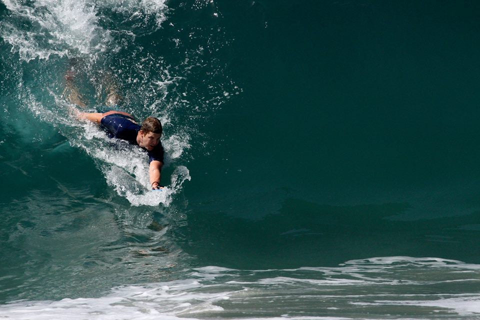 Salt Creek Palmboard - The Spoon - Yellow Bodyboards Salt Creek Palmboards