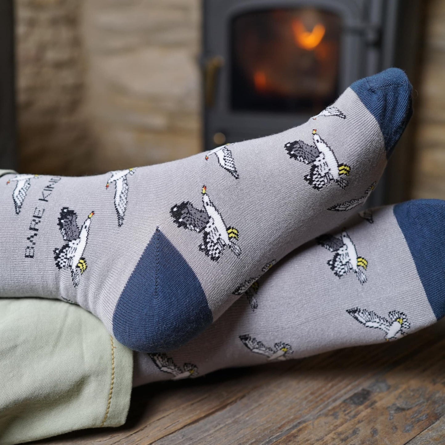 Save the Seagull Bamboo Socks Socks Bare Kind