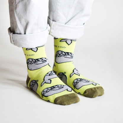 The Belly Sliding Bamboo Socks Duo Socks Bare Kind