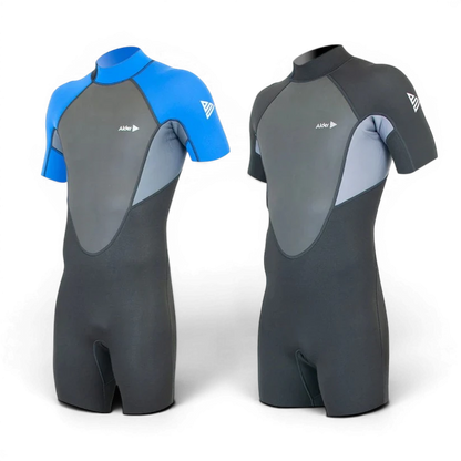 Alder Impact Men's 3/2mm Back Zip Shorty Wetsuit Wetsuits Alder