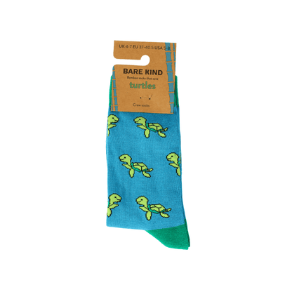 Save the Turtles Bamboo Socks Socks Bare Kind