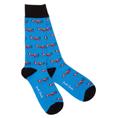 Aeroplane Bamboo Socks Socks Swole Panda