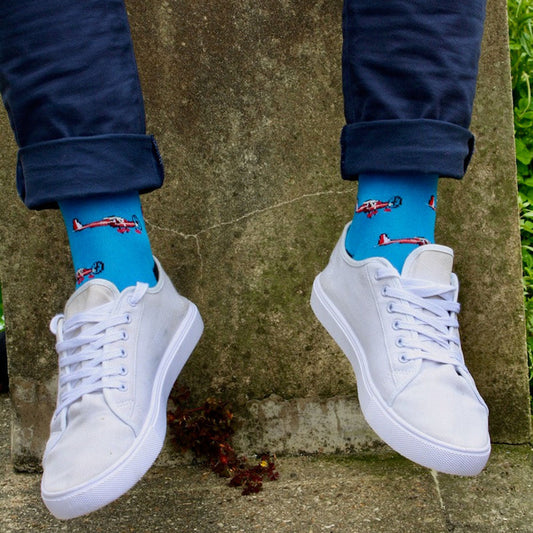 Aeroplane Bamboo Socks Socks Swole Panda
