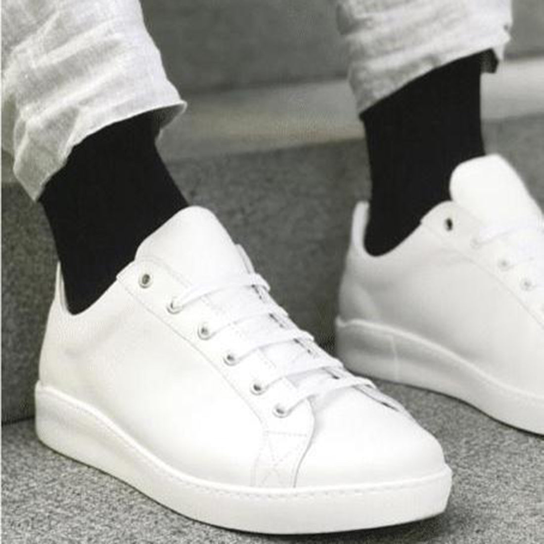 Jet Black Bamboo Socks Socks Swole Panda
