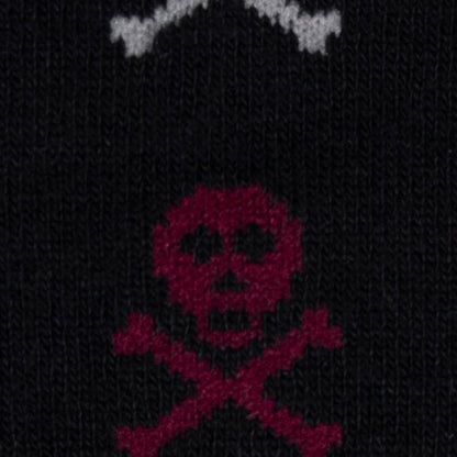 Black Skull Bamboo Socks Socks Swole Panda