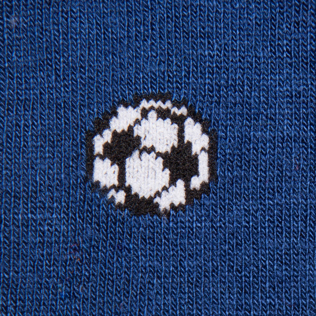 Blue Football Bamboo Socks Socks Swole Panda