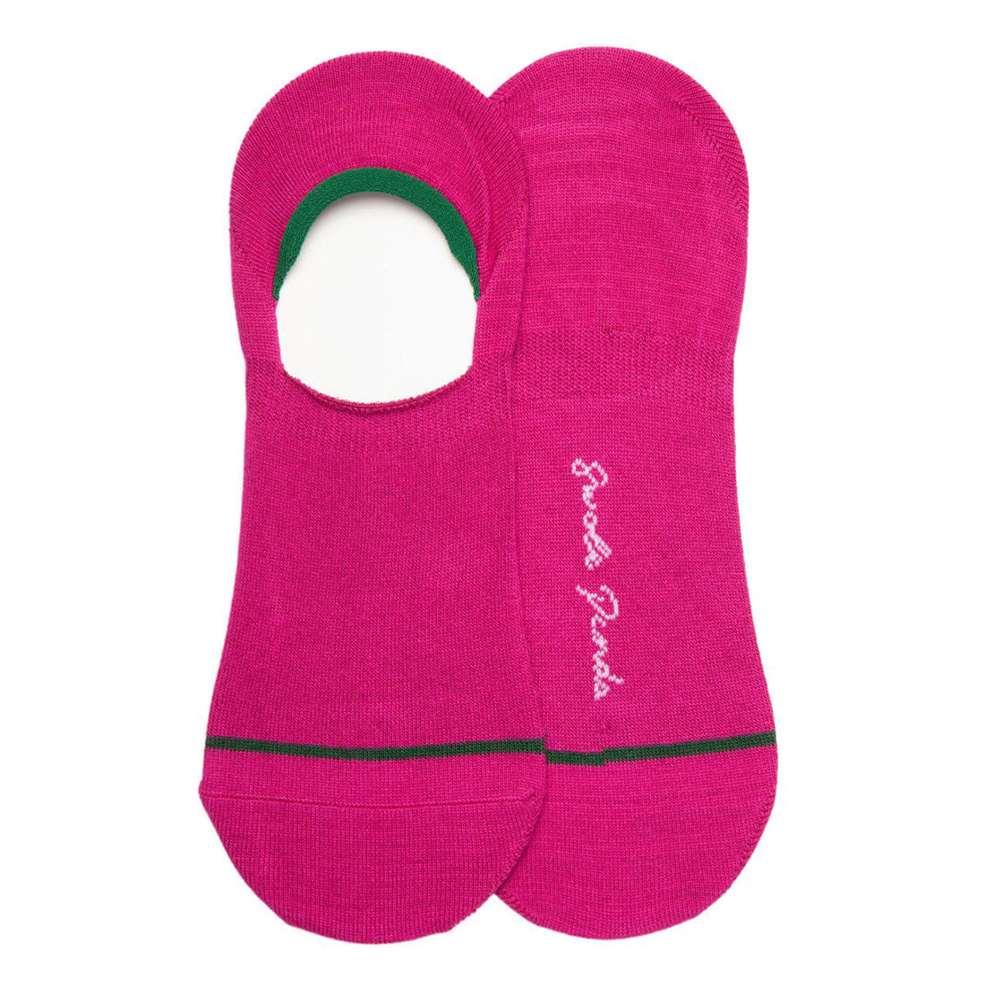 Cerise "No-Show" Bamboo Socks Socks Swole Panda UK 4-7 (US 5-7.5 / EU 37-40)