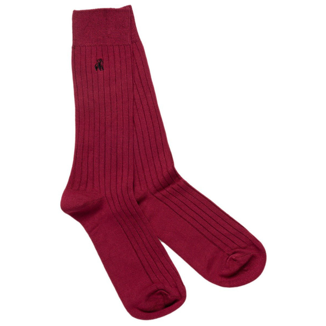 Deep Burgundy Bamboo Socks Socks Swole Panda UK 4-7 (US 5-7.5 / EU 37-40)