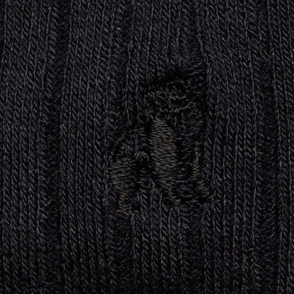 Jet Black Bamboo Socks Socks Swole Panda