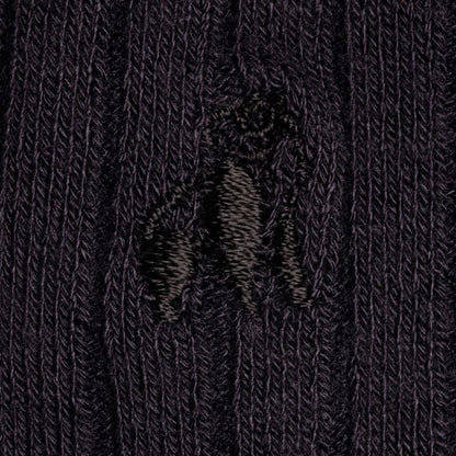Navy Bamboo Socks (Comfort Cuff) Socks Swole Panda
