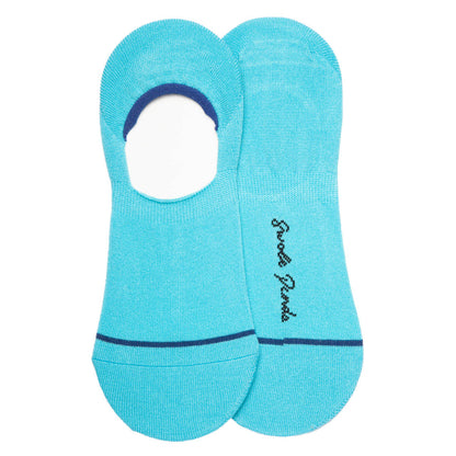 Neon Blue "No-Show" Bamboo Socks Socks Swole Panda UK 4-7 (US 5-7.5 / EU 37-40)