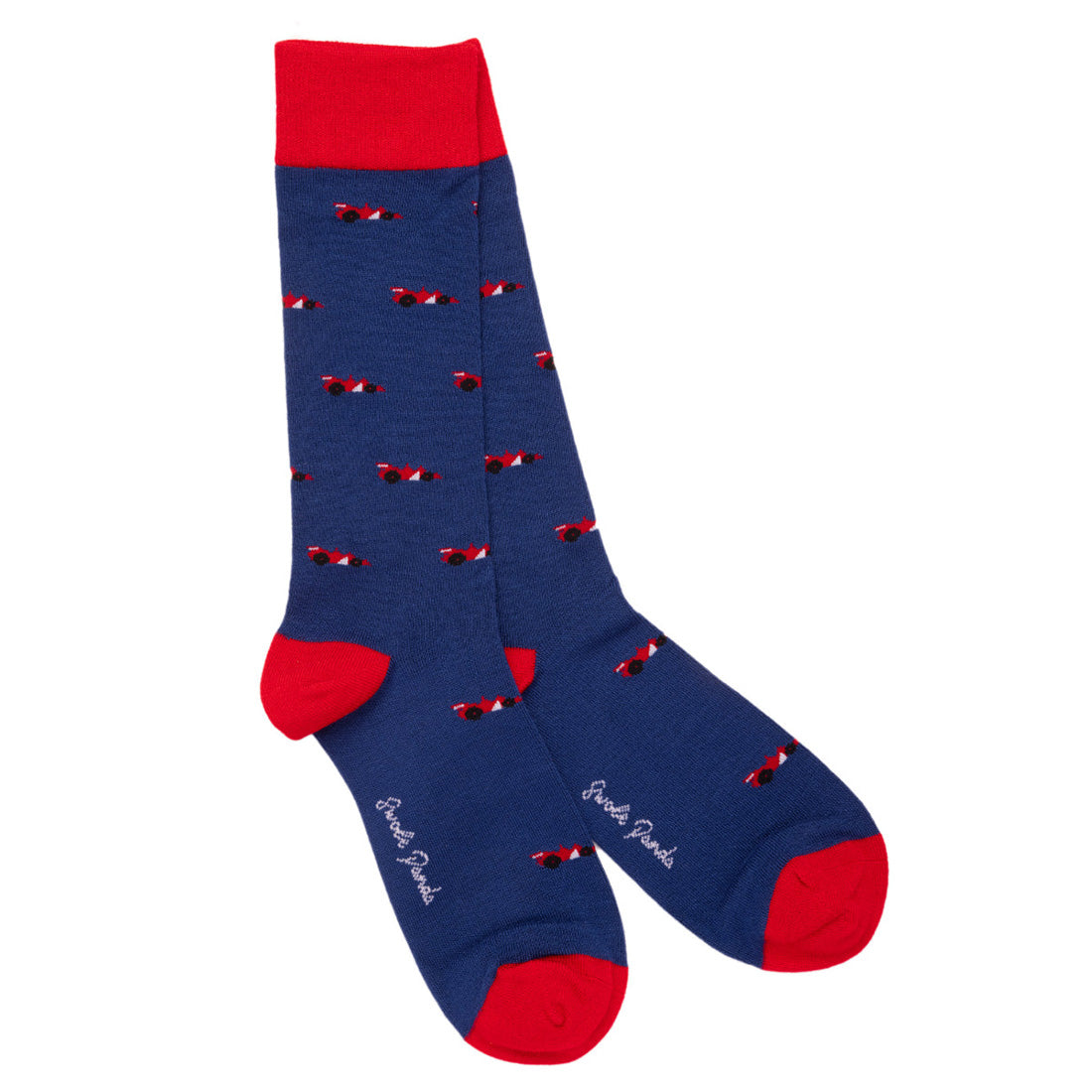 Racing Car Bamboo Socks Socks Swole Panda