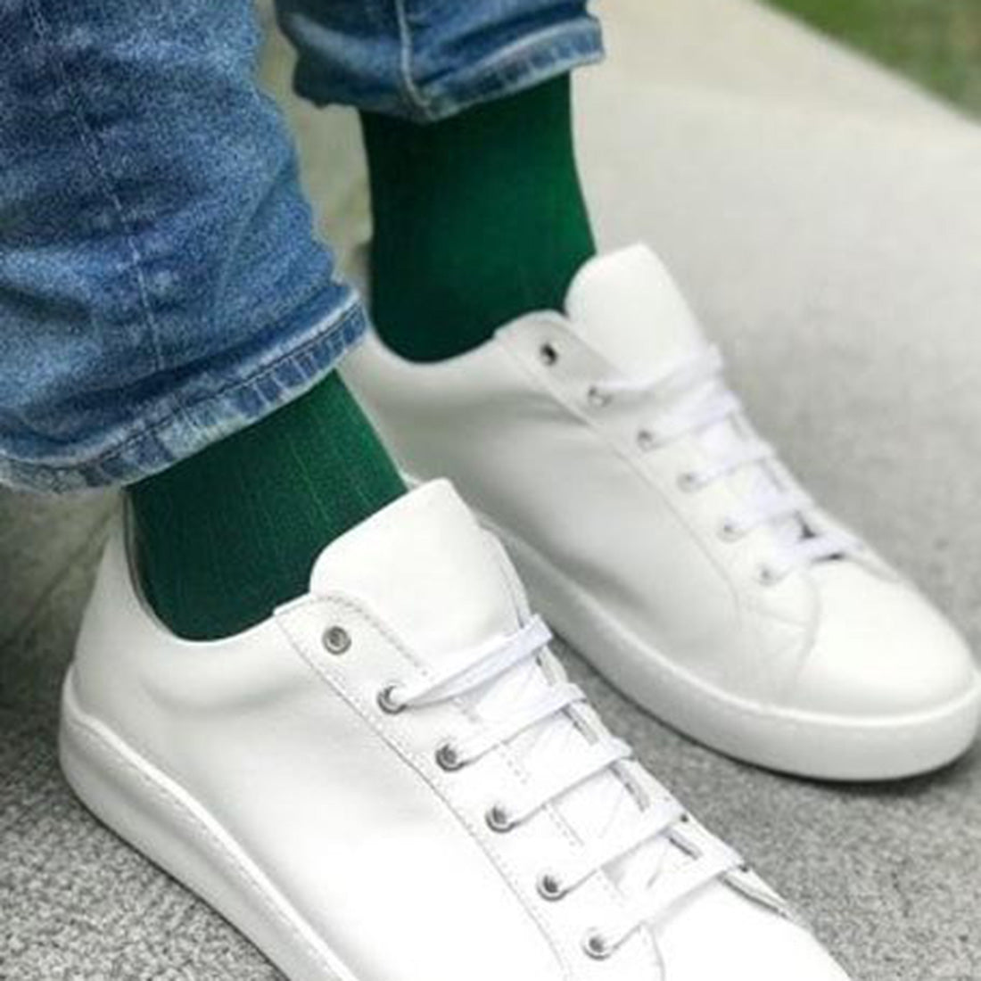 Racing Green Bamboo Socks Socks Swole Panda