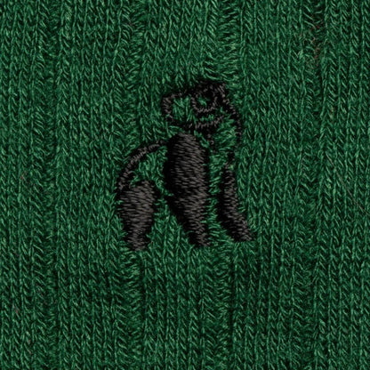 Racing Green Bamboo Socks (Comfort Cuff) Socks Swole Panda