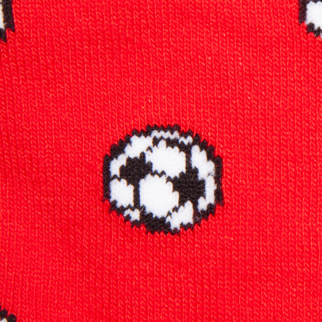 Red Football Bamboo Socks Socks Swole Panda