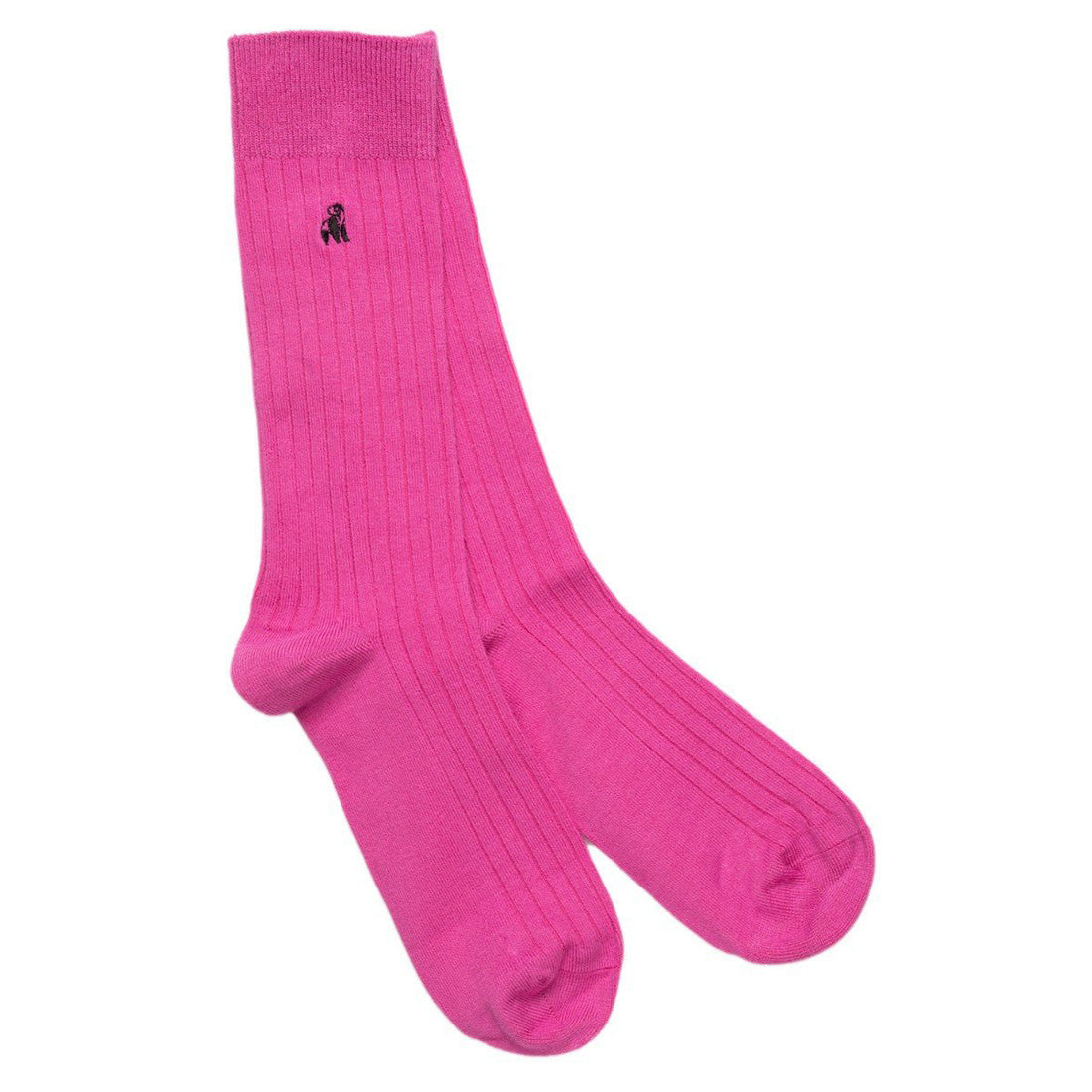 Rich Pink Bamboo Socks Socks Swole Panda