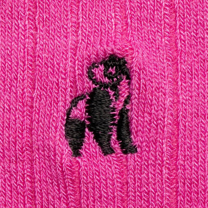 Rich Pink Bamboo Socks Socks Swole Panda