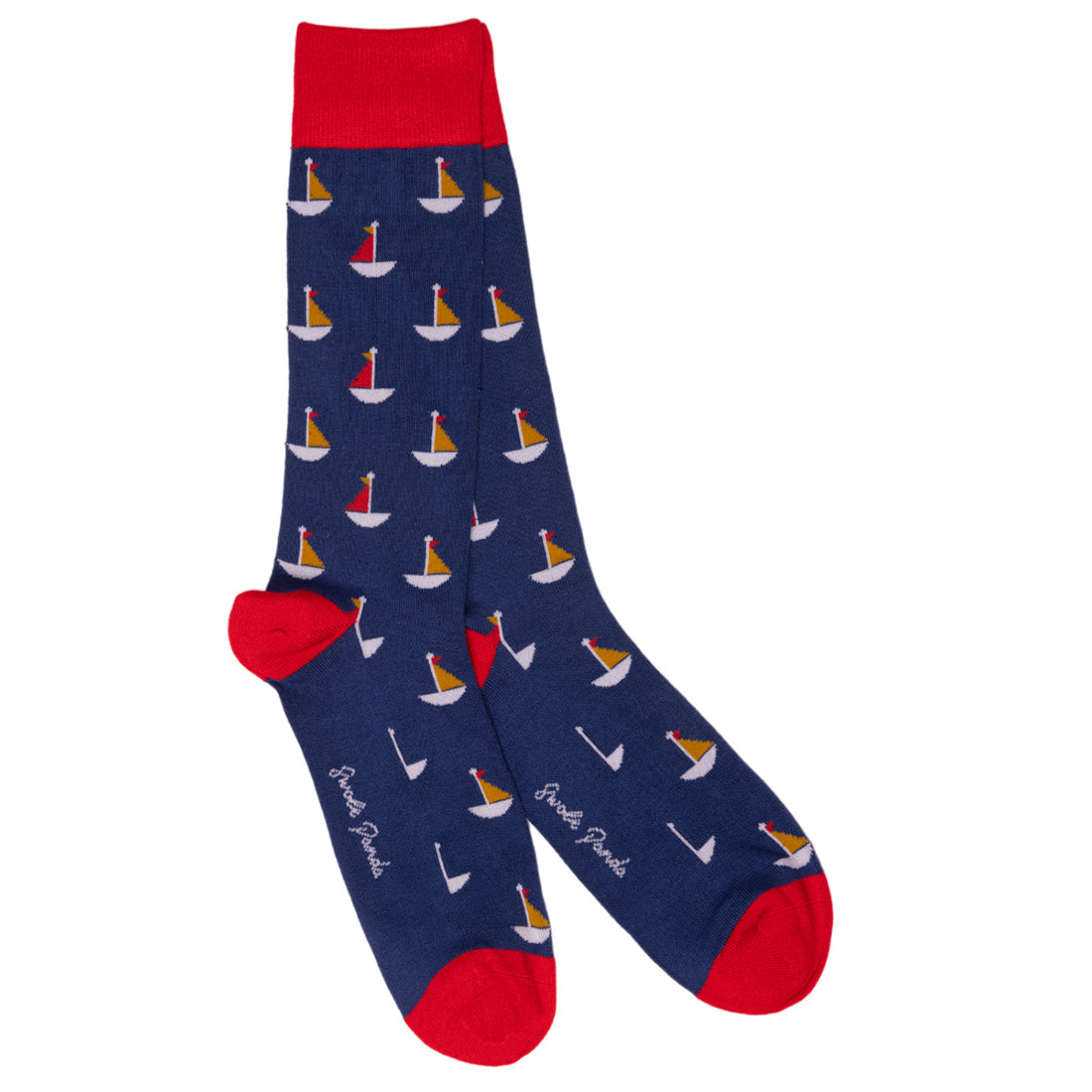 Sailing Boat Bamboo Socks Socks Swole Panda