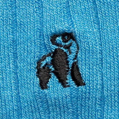 Sky Blue Bamboo Socks Socks Swole Panda