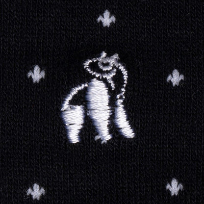 Spotted Black Bamboo Socks Socks Swole Panda