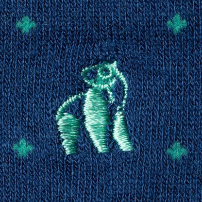 Spotted Green Bamboo Socks Socks Swole Panda