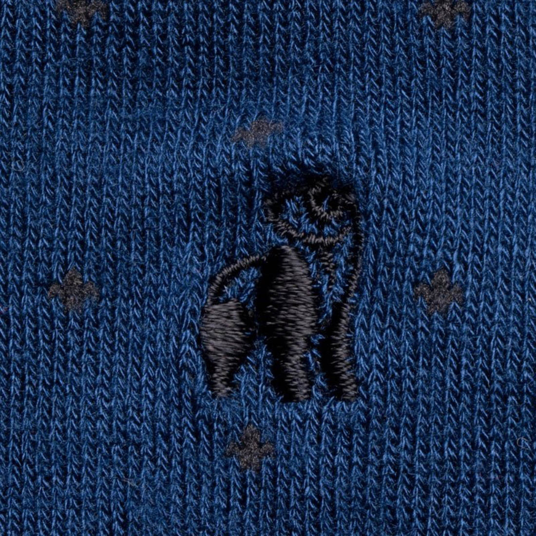 Spotted Royal Blue Bamboo Socks Socks Swole Panda
