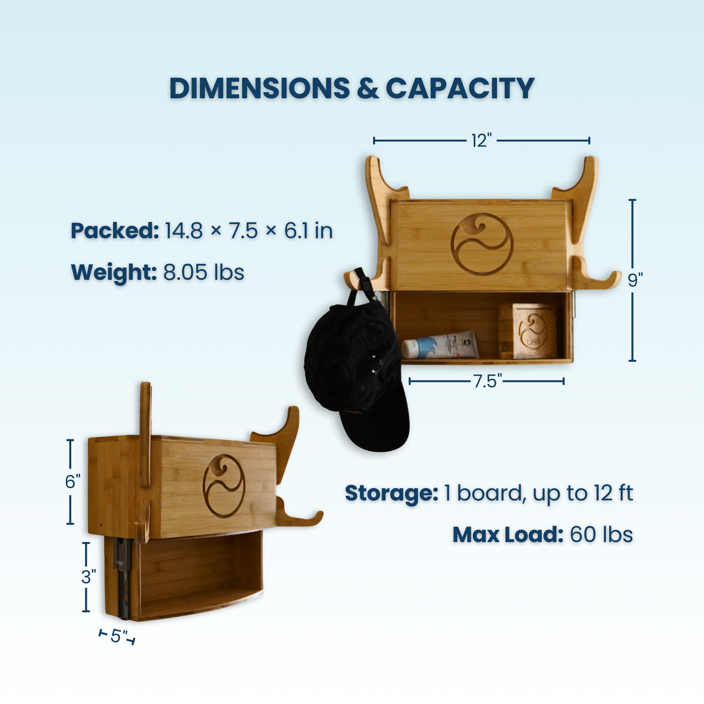 Living in sunshine - the Solo rack surfboard stand Vissla