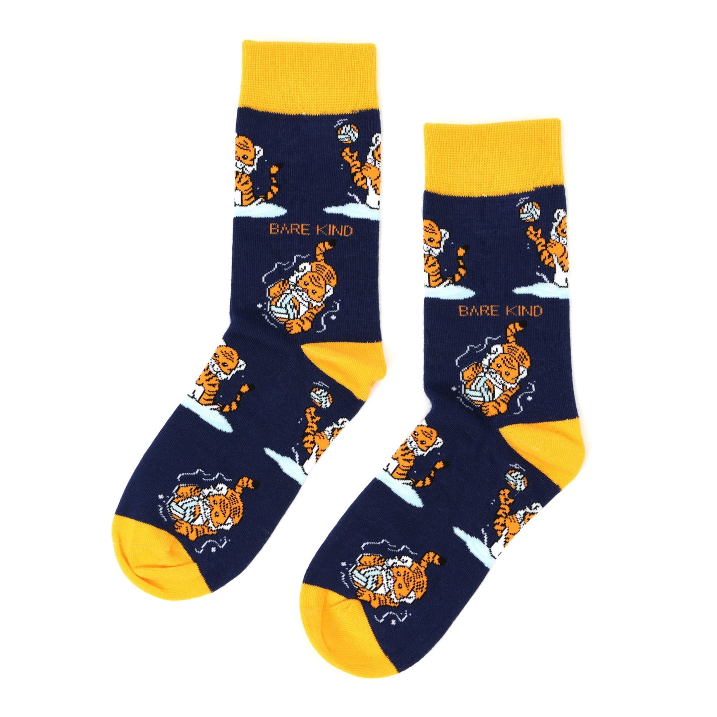Save the Sport Tiger Bamboo Socks Socks Bare Kind