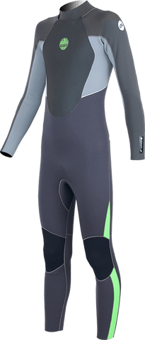 Alder Stealth Junior 5/4/3mm Back Zip Jet Wetsuit