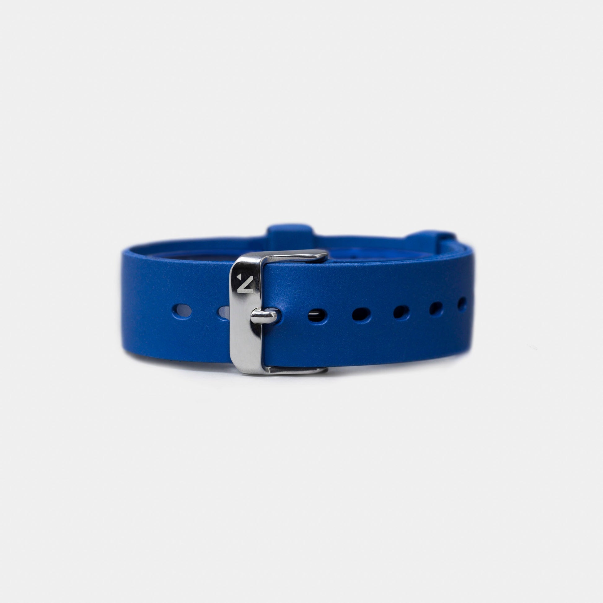 Natural Rubber Watch Strap (18mm) | Royal Blue Watch Strap Rotate North