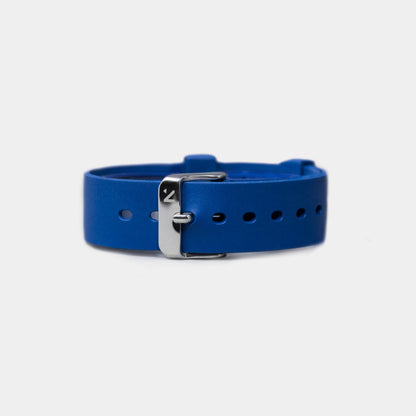Natural Rubber Watch Strap (18mm) | Royal Blue Watch Strap Rotate North
