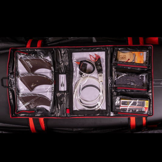 Ocean & Earth 3-Fold Surf Locker Accessory Case Surfboard Fin Travel Pouch Ocean & Earth