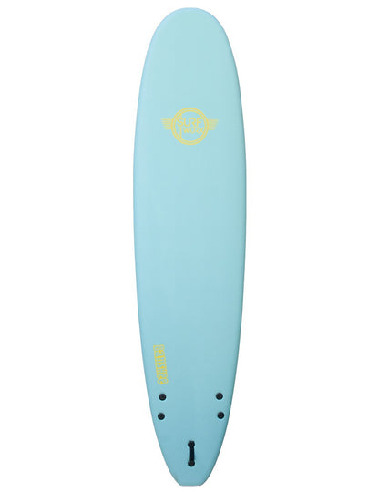 Surfworx Banshee Ice Mint Mini Mal Soft Surfboard 7ft 6 Starter Package