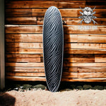 Surfworx Banshee Mini Mal Soft Surfboard 7ft 0 Midnight Blue - Bob Gnarly Surf