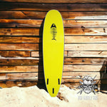 Surfworx Banshee Mini Mal Soft Surfboard Limited Edition 7ft 0 - Black - Bob Gnarly Surf