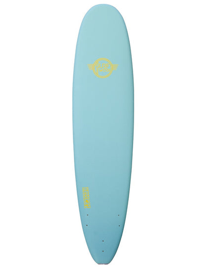 Surfworx Hellcat Mini Mal Foam surfboard 8ft 0 Ice Mint Package 8'0 Foamie Surfboard Surfworx