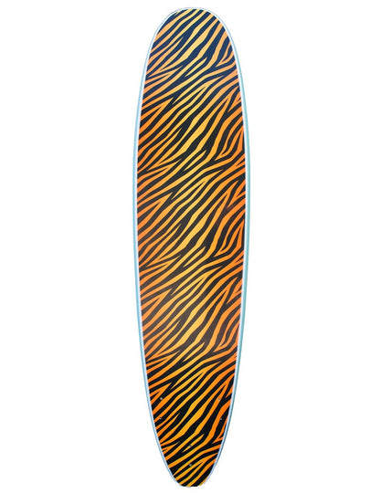 Surfworx Hellcat Mini Mal Foam surfboard 8ft 0 Ice Mint Package 8'0 Foamie Surfboard Surfworx