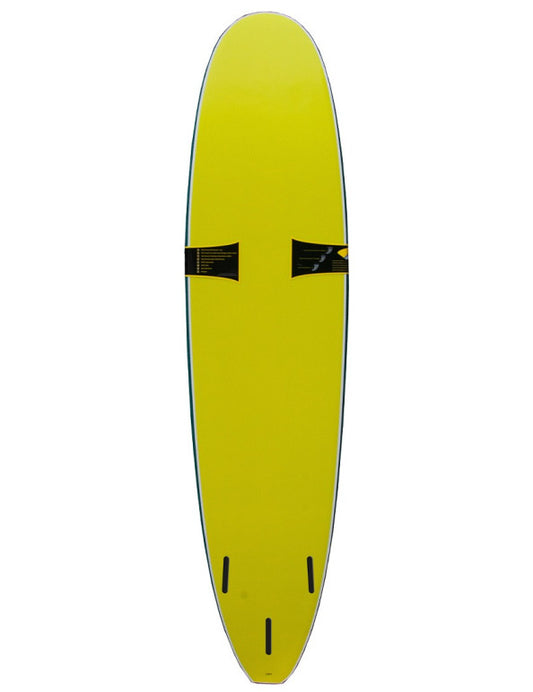 Surfworx Hellcat Mini Mal Soft Surfboard 8ft 0 Mallard Green Foamie Surfboard Surfworx